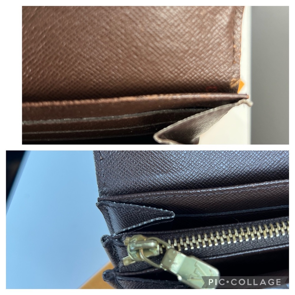 Louis Vuitton Damier Sarah Wallet - Picture 10 of 12